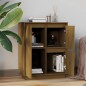 vidaXL Aparador de madera maciza de pino marrón miel 60x34x75 cm vidaXL Aparador de madera maciza de pino marrón miel 60x34x75 cm