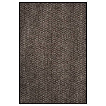 vidaXL Felpudo beige 80x120 cm