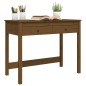 vidaXL Escritorio con cajones madera de pino marrón miel 100x50x78 cm vidaXL Escritorio con cajones madera de pino marrón miel 100x50x78 cm