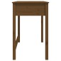vidaXL Escritorio con cajones madera de pino marrón miel 100x50x78 cm vidaXL Escritorio con cajones madera de pino marrón miel 100x50x78 cm