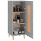vidaXL Aparador madera de ingeniería gris Sonoma 34,5x34x90 cm vidaXL Aparador madera de ingeniería gris Sonoma 34,5x34x90 cm