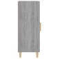 vidaXL Aparador madera de ingeniería gris Sonoma 34,5x34x90 cm vidaXL Aparador madera de ingeniería gris Sonoma 34,5x34x90 cm