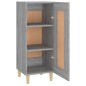 vidaXL Aparador madera de ingeniería gris Sonoma 34,5x34x90 cm vidaXL Aparador madera de ingeniería gris Sonoma 34,5x34x90 cm
