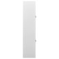 vidaXL Armario de oficina de acero gris claro 90x40x180 cm