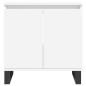 vidaXL Armario de baño madera de ingeniería blanco 58x33x60 cm vidaXL Armario de baño madera de ingeniería blanco 58x33x60 cm