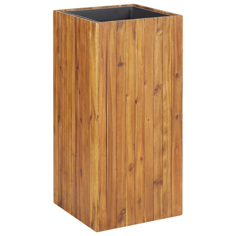 vidaXL Arriate de madera maciza de acacia 43,5x43,5x90 cm vidaXL Arriate de madera maciza de acacia 43,5x43,5x90 cm
