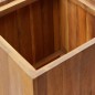 vidaXL Arriate de madera maciza de acacia 43,5x43,5x90 cm vidaXL Arriate de madera maciza de acacia 43,5x43,5x90 cm