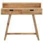 vidaXL Escritorio de madera de mango rugosa 100x45x90 cm vidaXL Escritorio de madera de mango rugosa 100x45x90 cm