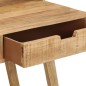 vidaXL Escritorio de madera de mango rugosa 100x45x90 cm vidaXL Escritorio de madera de mango rugosa 100x45x90 cm