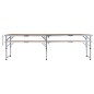 vidaXL Mesa de camping plegable de aluminio 240x60 cm vidaXL Mesa de camping plegable de aluminio 240x60 cm