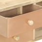 vidaXL Mueble para la TV madera maciza de mango 110x30x45 cm vidaXL Mueble para la TV madera maciza de mango 110x30x45 cm