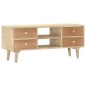 vidaXL Mueble para la TV madera maciza de mango 110x30x45 cm vidaXL Mueble para la TV madera maciza de mango 110x30x45 cm