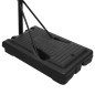 vidaXL Canasta de baloncesto polietileno negro 237-307 cm vidaXL Canasta de baloncesto polietileno negro 237-307 cm