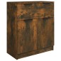 vidaXL Aparador de 3 piezas madera contrachapada color roble ahumado vidaXL Aparador de 3 piezas madera contrachapada color roble ahumado
