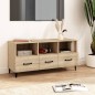 vidaXL Mueble para TV madera contrachapada color roble 102x35x50 cm