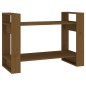 vidaXL Estantería/divisor espacios madera marrón miel 80x35x56,5 cm vidaXL Estantería/divisor espacios madera marrón miel 80x35x56,5 cm