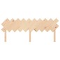vidaXL Cabecero de cama madera maciza de pino 196x3x80,5 cm vidaXL Cabecero de cama madera maciza de pino 196x3x80,5 cm