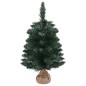 vidaXL Árbol Navidad artificial con soporte PVC verde 60 cm vidaXL Árbol Navidad artificial con soporte PVC verde 60 cm