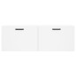vidaXL Armario de pared madera de ingeniería blanco 100x36,5x35 cm vidaXL Armario de pared madera de ingeniería blanco 100x36,5x35 cm