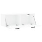 vidaXL Armario de pared madera de ingeniería blanco 100x36,5x35 cm vidaXL Armario de pared madera de ingeniería blanco 100x36,5x35 cm