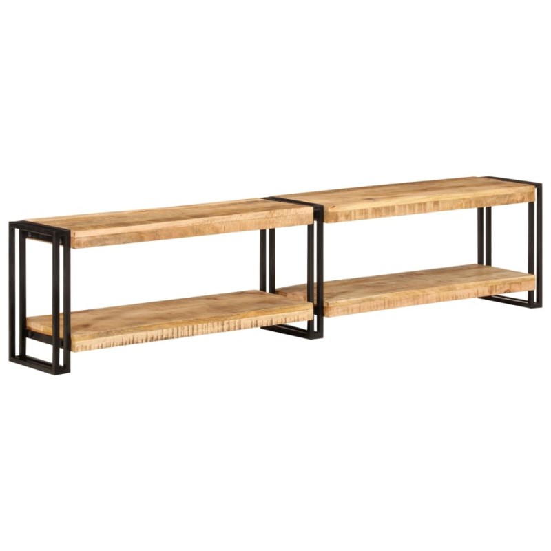 vidaXL Mueble de TV madera maciza de mango 180x30x40 cm
