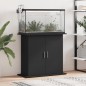 vidaXL Soporte para acuario madera de ingeniería negro 81x36x73 cm vidaXL Soporte para acuario madera de ingeniería negro 81x36x73 cm