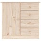 vidaXL Aparador ALTA madera maciza de pino 77x35x73 cm vidaXL Aparador ALTA madera maciza de pino 77x35x73 cm