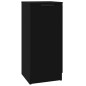 vidaXL Aparadores 3 piezas madera contrachapada negro vidaXL Aparadores 3 piezas madera contrachapada negro