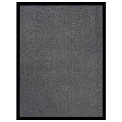 vidaXL Felpudo gris antracita 40x60 cm