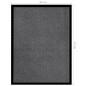 vidaXL Felpudo gris antracita 40x60 cm vidaXL Felpudo gris antracita 40x60 cm
