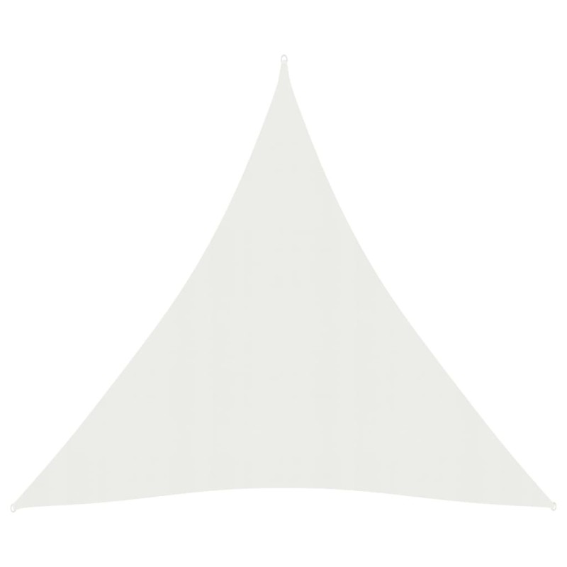 vidaXL Toldo de vela HDPE blanco 160 g/m² 4x5x5 m vidaXL Toldo de vela HDPE blanco 160 g/m² 4x5x5 m