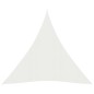 vidaXL Toldo de vela HDPE blanco 160 g/m² 4x5x5 m vidaXL Toldo de vela HDPE blanco 160 g/m² 4x5x5 m