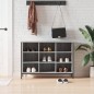 vidaXL Zapatero madera de ingeniería gris Sonoma 100x35x70 cm vidaXL Zapatero madera de ingeniería gris Sonoma 100x35x70 cm