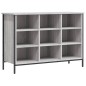 vidaXL Zapatero madera de ingeniería gris Sonoma 100x35x70 cm vidaXL Zapatero madera de ingeniería gris Sonoma 100x35x70 cm