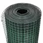 vidaXL Alambrada galvanizada con revestimiento de PVC verde 10x1 m vidaXL Alambrada galvanizada con revestimiento de PVC verde 10x1 m