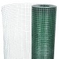 vidaXL Alambrada galvanizada con revestimiento de PVC verde 10x1 m vidaXL Alambrada galvanizada con revestimiento de PVC verde 10x1 m