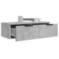vidaXL Armarios de pared 2 uds contrachapada gris hormigón 68x30x20 cm vidaXL Armarios de pared 2 uds contrachapada gris hormigón 68x30x20 cm