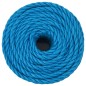 vidaXL Cuerda de trabajo polipropileno azul 24 mm 50 m