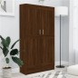 vidaXL Estantería madera contrachapada marrón roble 82,5x30,5x150 cm vidaXL Estantería madera contrachapada marrón roble 82,5x30,5x150 cm