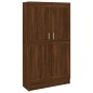vidaXL Estantería madera contrachapada marrón roble 82,5x30,5x150 cm vidaXL Estantería madera contrachapada marrón roble 82,5x30,5x150 cm