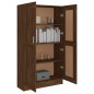 vidaXL Estantería madera contrachapada marrón roble 82,5x30,5x150 cm vidaXL Estantería madera contrachapada marrón roble 82,5x30,5x150 cm