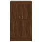 vidaXL Estantería madera contrachapada marrón roble 82,5x30,5x150 cm vidaXL Estantería madera contrachapada marrón roble 82,5x30,5x150 cm