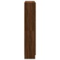 vidaXL Estantería madera contrachapada marrón roble 82,5x30,5x150 cm vidaXL Estantería madera contrachapada marrón roble 82,5x30,5x150 cm