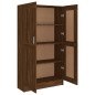 vidaXL Estantería madera contrachapada marrón roble 82,5x30,5x150 cm vidaXL Estantería madera contrachapada marrón roble 82,5x30,5x150 cm
