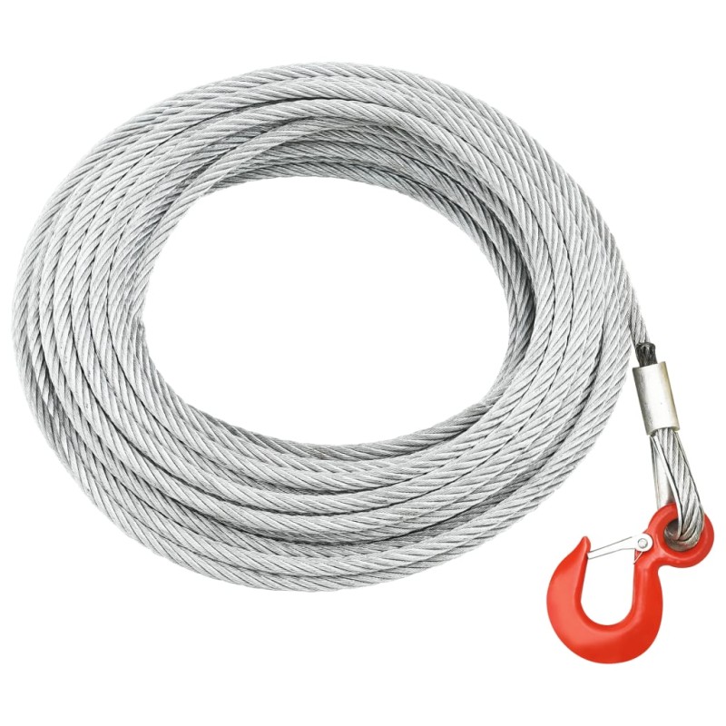 vidaXL Cuerda de cable 800 kg 20 m vidaXL Cuerda de cable 800 kg 20 m