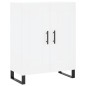vidaXL Aparador de madera de ingeniería blanco 69,5x34x90 cm vidaXL Aparador de madera de ingeniería blanco 69,5x34x90 cm