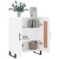 vidaXL Aparador de madera de ingeniería blanco 69,5x34x90 cm vidaXL Aparador de madera de ingeniería blanco 69,5x34x90 cm