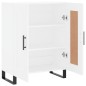 vidaXL Aparador de madera de ingeniería blanco 69,5x34x90 cm vidaXL Aparador de madera de ingeniería blanco 69,5x34x90 cm