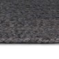 vidaXL Alfombra de yute tejida a mano redonda gris oscuro 210 cm vidaXL Alfombra de yute tejida a mano redonda gris oscuro 210 cm