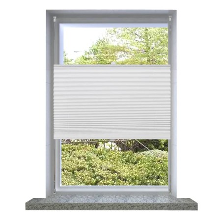 Plisse Persiana Blanco Cortina Plisada100X100cm
